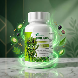 Ayurveda Health Dibo-Care Powder | Karela & Jamun Herbal Wellness Supplement for Blood Sugar Support | 200g